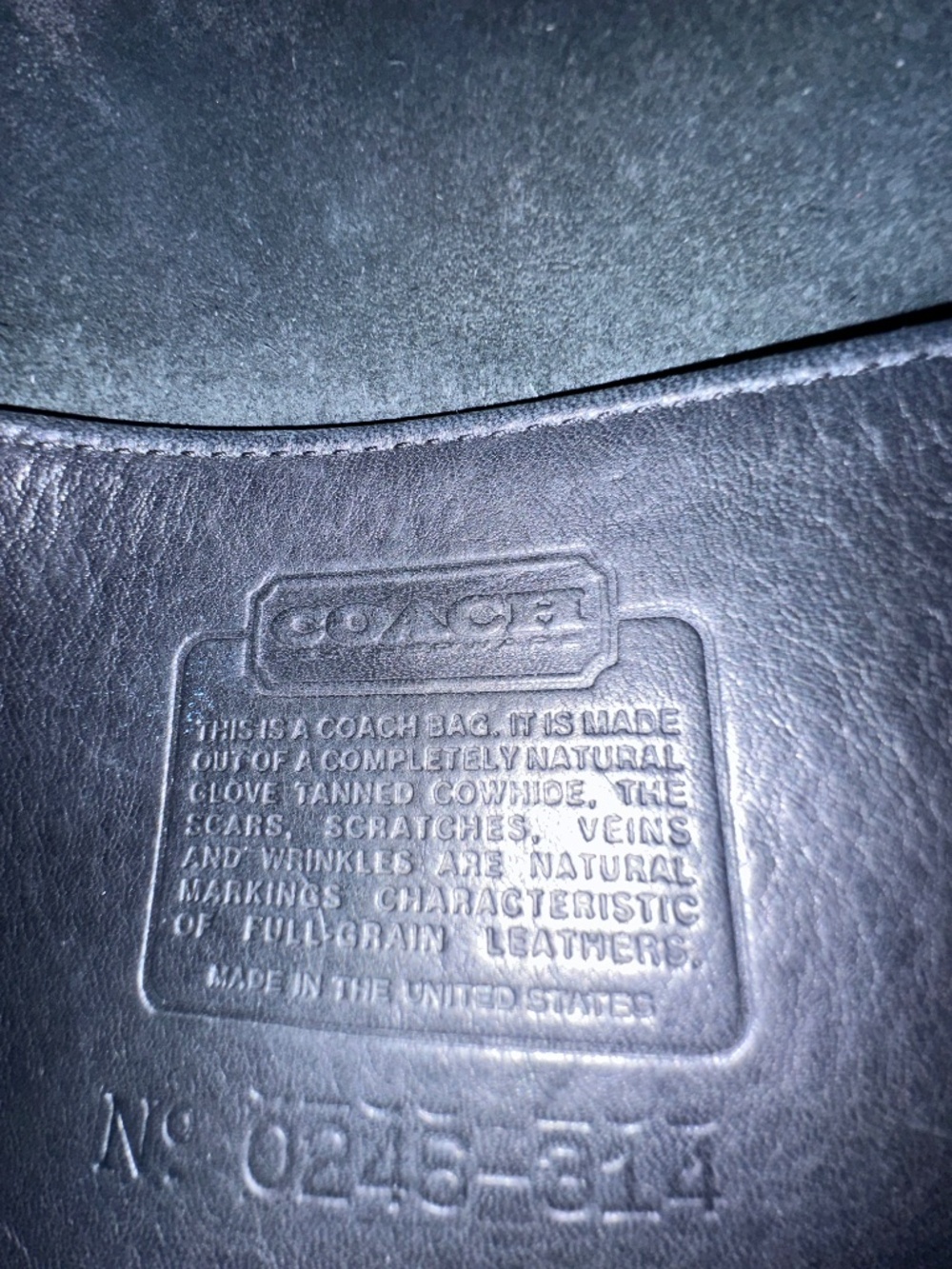 Pre-1994 Coach Station Bag (Style # 5130) - Picture 7 of 9